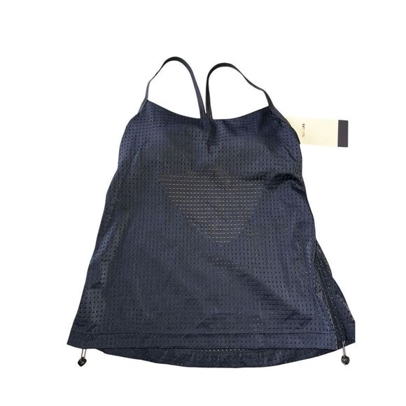 Women's Nike Essential Layered 2-in-1 Swim Tankini Top - Picture 6 of 8